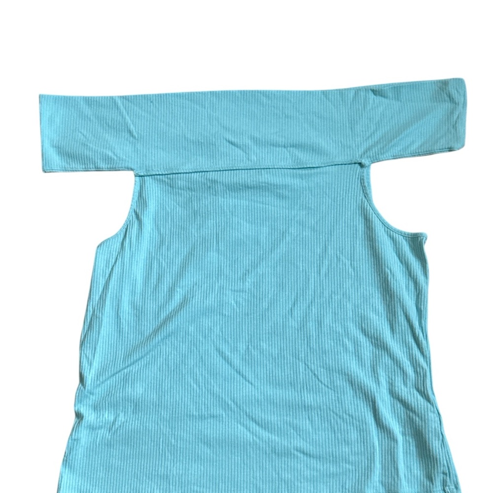 Old Navy Women's Turquoise Off-Shoulder Blouse XXL NEW